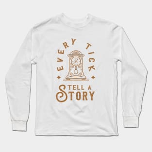 Antique watch tell a antique stories Long Sleeve T-Shirt